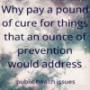 prevention pays